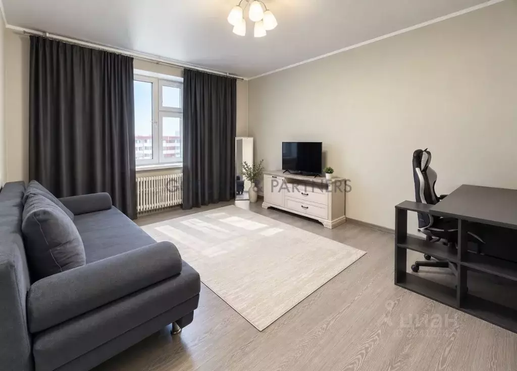 1-к кв. Татарстан, Казань ул. Абсалямова, 32 (36.0 м) - Фото 1