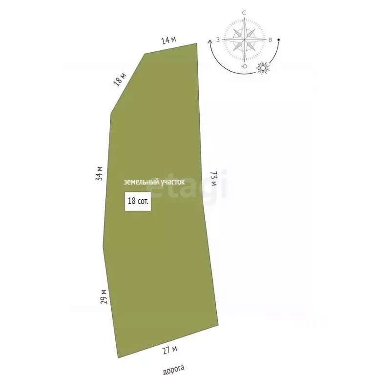 Участок в Ярославская область, Ярославский муниципальный округ, д. ... - Фото 2