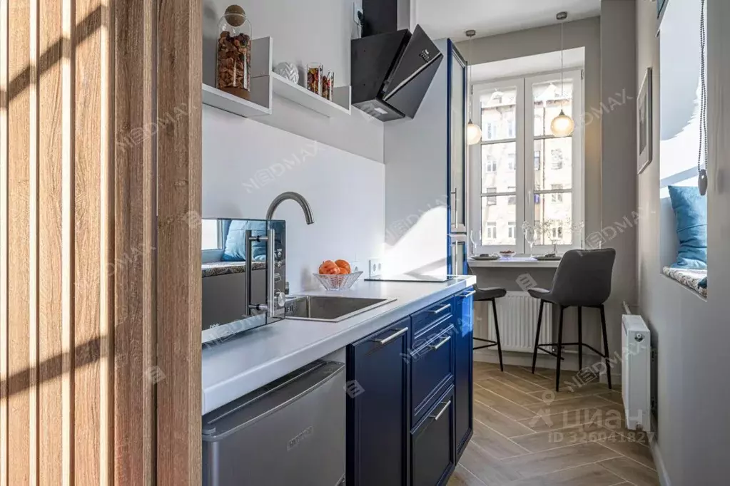 Студия Санкт-Петербург 27-я Васильевского острова линия, 10к2 (20.0 м) - Фото 2