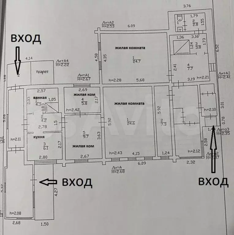 Дом 110 м на участке 19 сот. - Фото 1