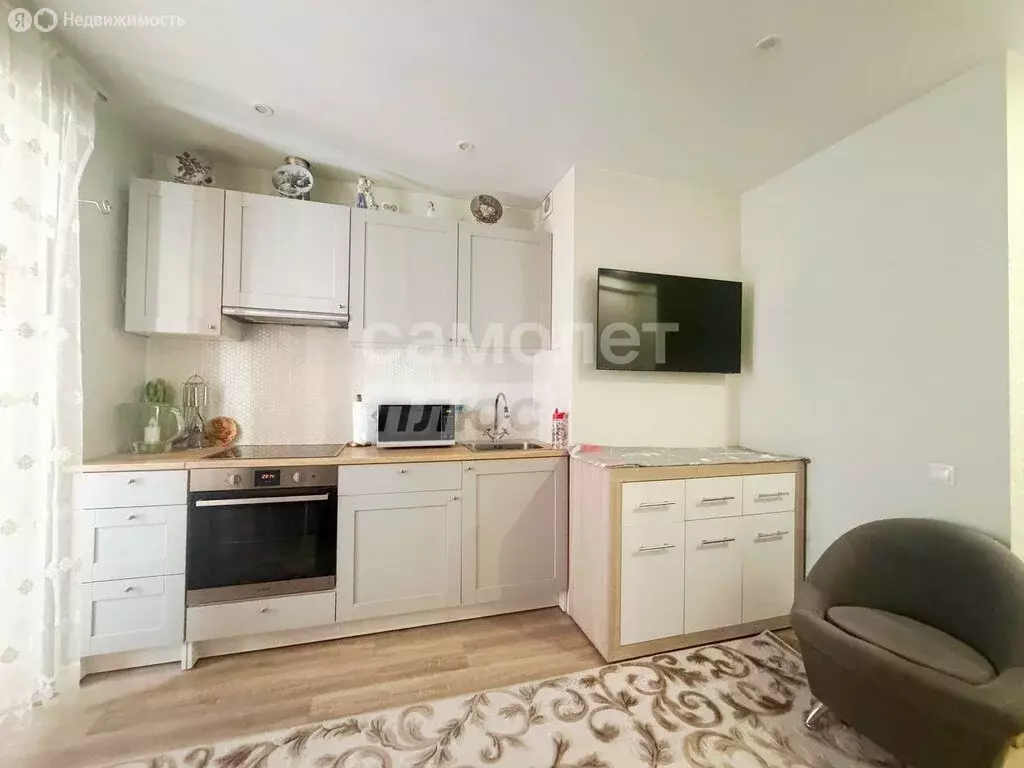 Квартира-студия: посёлок городского типа Лопатино, Сухановская улица, ... - Фото 1