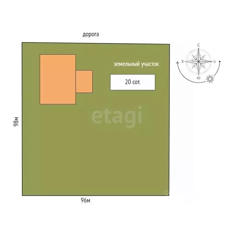 Дом в Челябинская область, Сосновский муниципальный округ, д. ... - Фото 2
