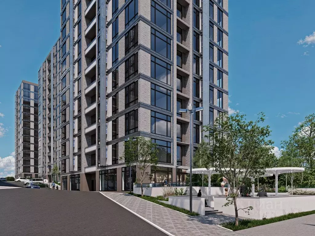 2-к кв. Кабардино-Балкария, Нальчик ул. Атажукина, 147А (58.43 м) - Фото 2