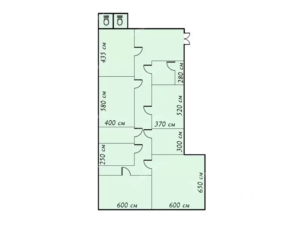 Офис в Санкт-Петербург Выборгская наб., 55к3 (220 м) - Фото 2