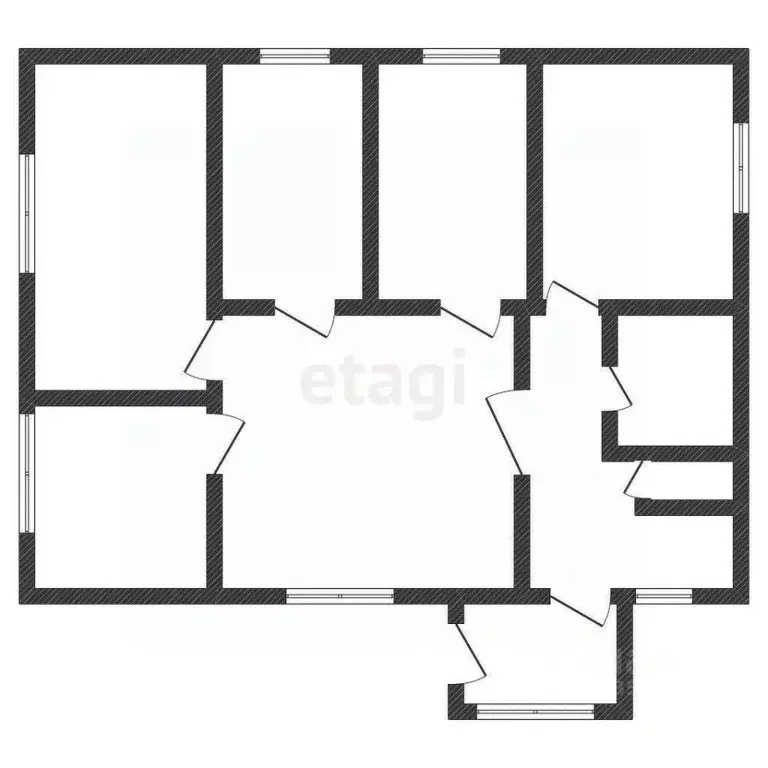 Дом в Белгородская область, Ровеньки городское поселение, Ровеньки рп ... - Фото 1