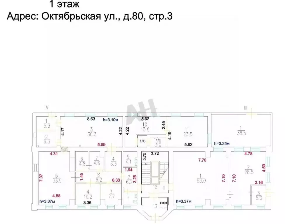 Помещение свободного назначения в Москва Октябрьская ул., 80С3 (761 м) - Фото 2