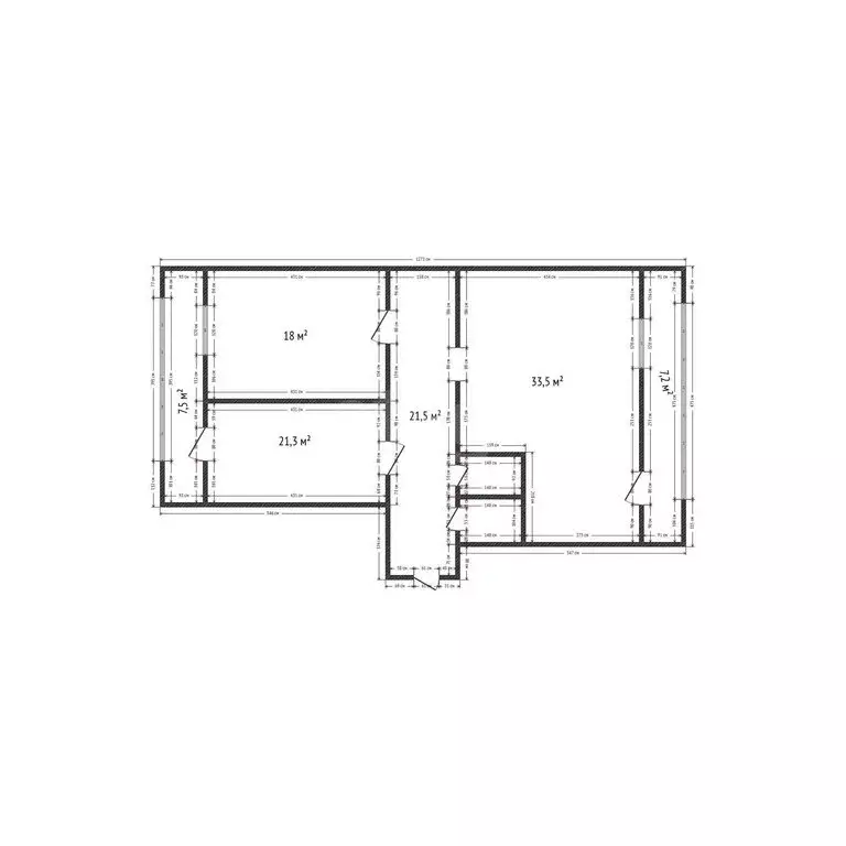 3-комнатная квартира: Махачкала, проспект Имама Шамиля, 52 (118 м) - Фото 1