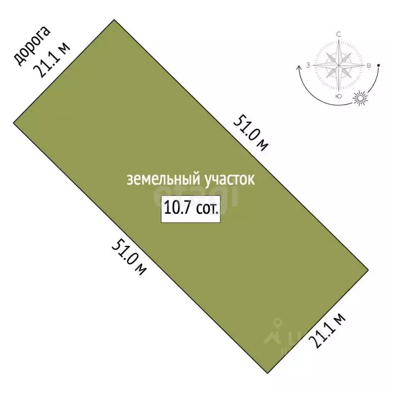 Участок в Алтайский край, Первомайский район, с. Фирсово, Полесье мкр  ... - Фото 2