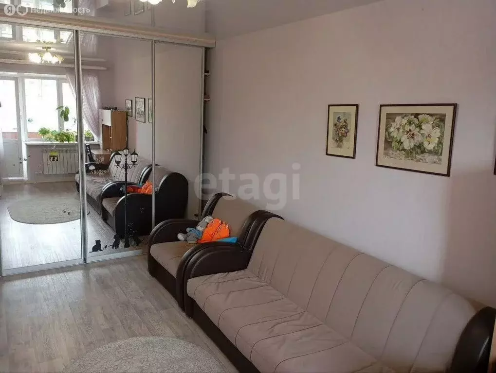 1-комнатная квартира: Ярославский муниципальный округ, деревня ... - Фото 1