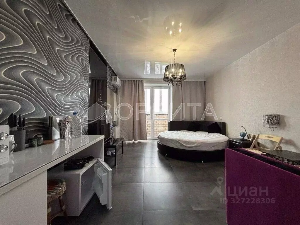 Студия Тюменская область, Тюмень ул. 2-я Луговая, 22к1 (27.1 м) - Фото 0