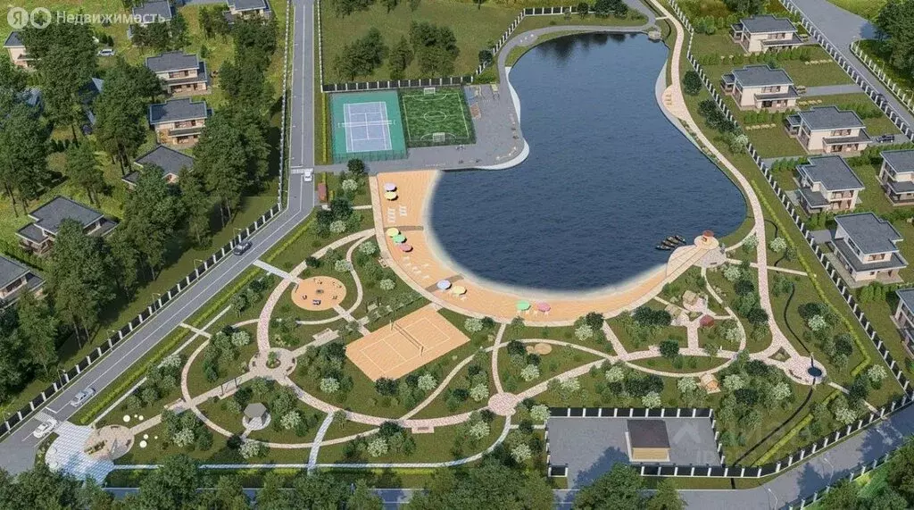 Участок в Московская область, городской округ Серпухов, КП Гринвилл ... - Фото 2