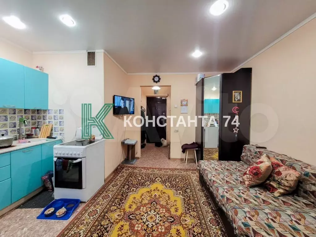 Квартира-студия, 24,6 м, 1/10 эт. - Фото 1