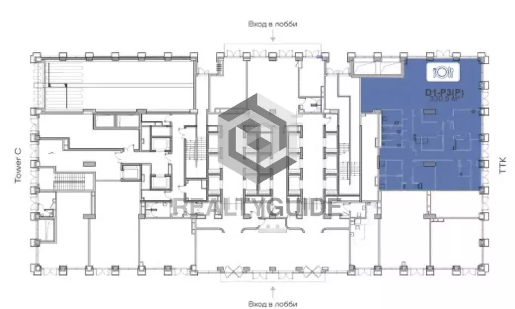 Помещение свободного назначения в Москва Бумажный проезд, 19С5 (331 м) - Фото 1