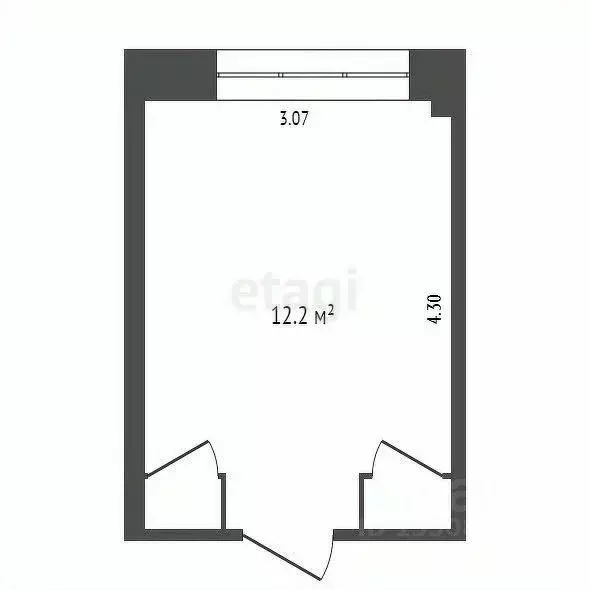 Комната Омская область, Омск ул. Декабристов, 108 (12.2 м) - Фото 1