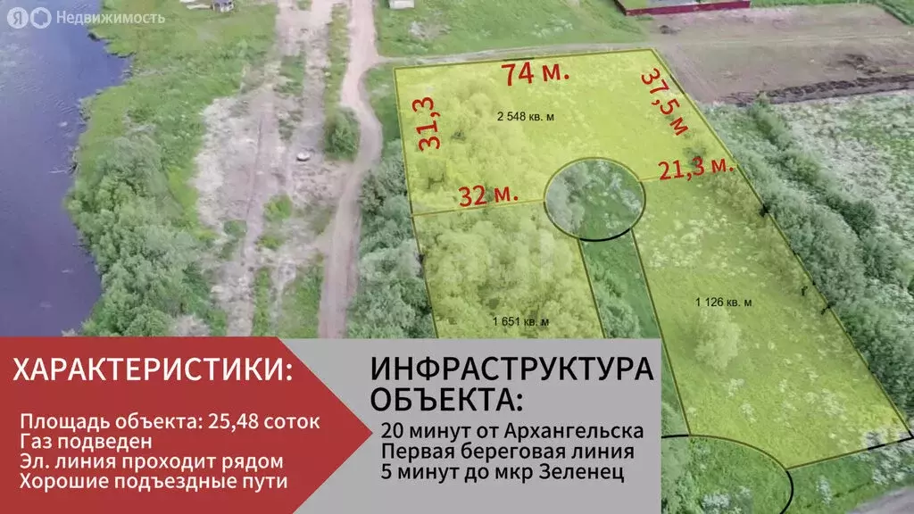 Участок в Архангельск, ТСН Малое Никольское (25.5 м) - Фото 0
