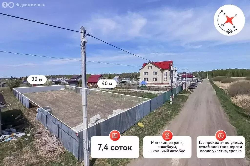 Участок в Тюмень, садовое товарищество Лаванда, 5-я улица, 17 (7.4 м) - Фото 1