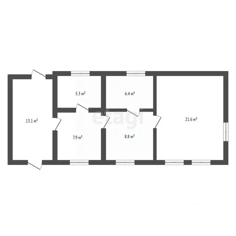 Дом в Воронежская область, Рамонский район, Березовское с/пос, с. ... - Фото 2