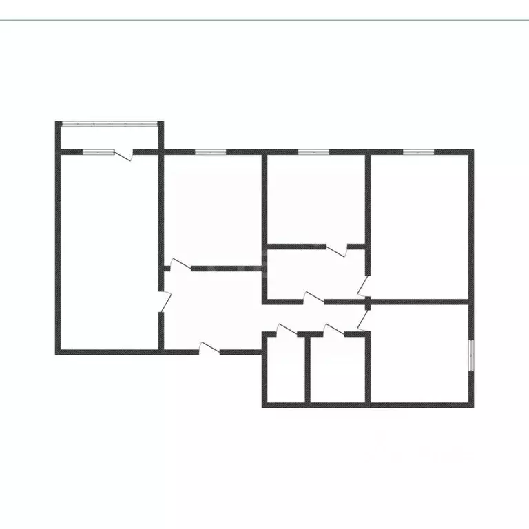 4-к кв. Курская область, Курск ул. Крюкова, 16 (68.7 м) - Фото 0