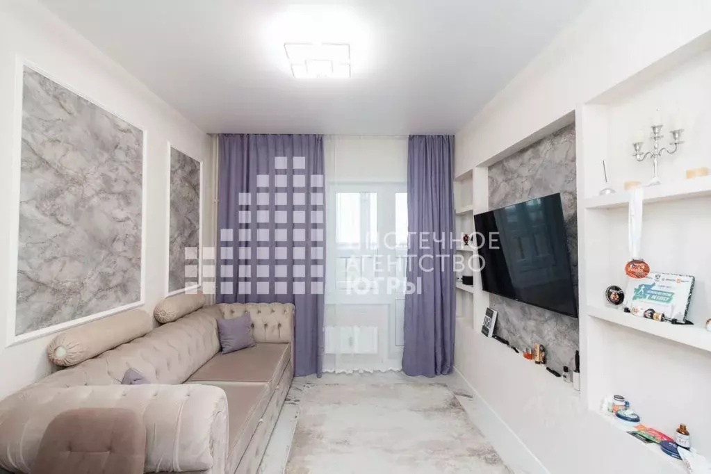 1-к кв. Ханты-Мансийский АО, Ханты-Мансийск Самаровская ул., 10 (33.3 ... - Фото 1