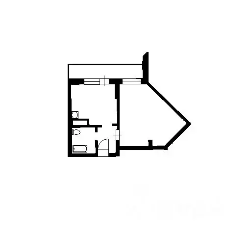 1-к кв. Новосибирская область, Новосибирск ул. Чехова, 111 (40.9 м) - Фото 1