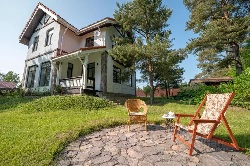 Дом в Ленинградская область, Выборгский район, Полянское с/пос, пос. ... - Фото 1