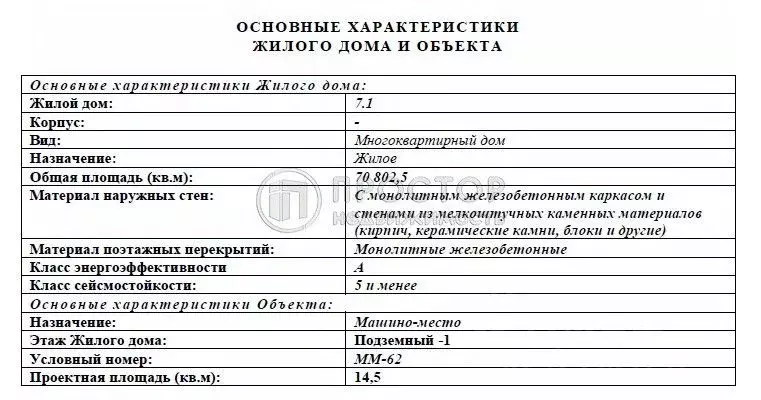 Гараж в Москва Прокшино жилой комплекс, 7.1.1 (15 м) - Фото 2