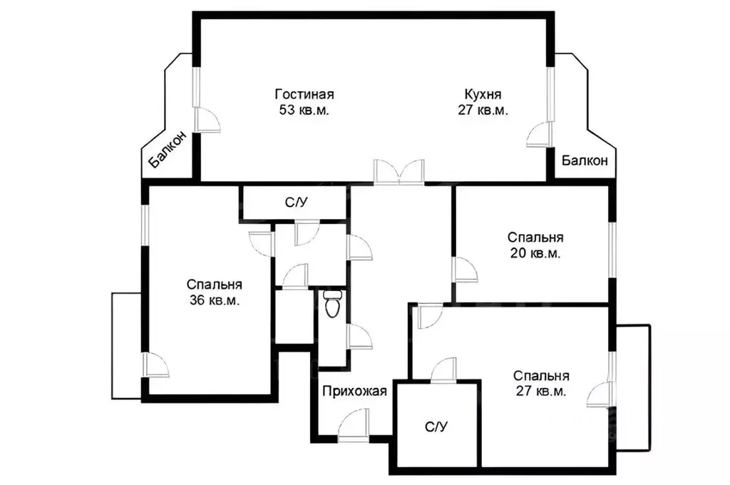 4-к кв. Москва ул. Островитянова, 11К1 (216.0 м) - Фото 1