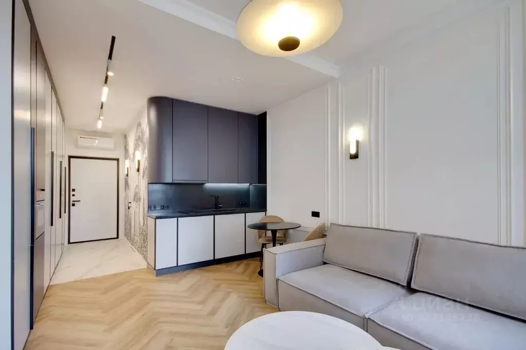 Студия Москва ул. Крузенштерна, 7 (28.8 м) - Фото 1