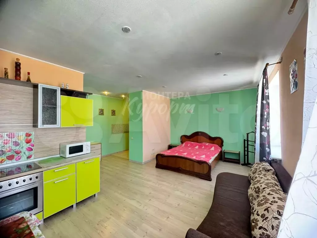 Квартира-студия, 38 м, 2/3 эт. - Фото 1