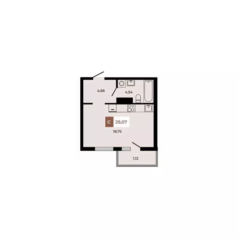 Студия Ростовская область, Аксайский район, Щепкинское с/пос, пос. ... - Фото 1