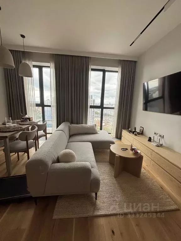 3-к кв. Москва Шелепихинская наб., 40к1 (66.0 м) - Фото 1