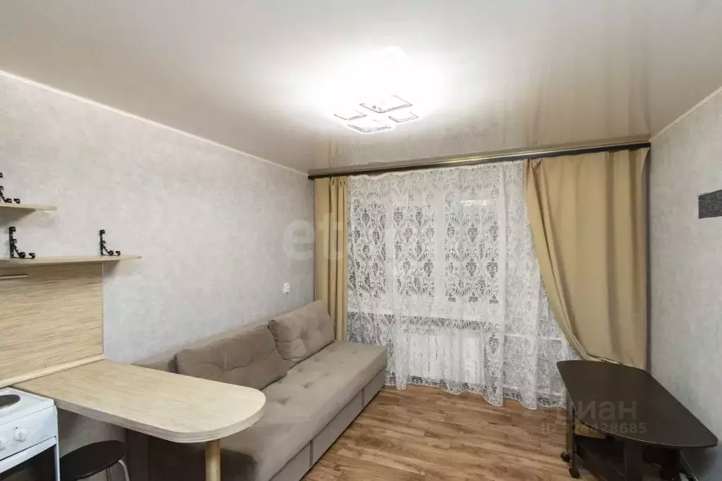 Студия Тюменская область, Тюмень ул. Парфенова, 20 (17.9 м) - Фото 1