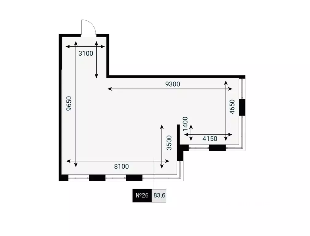 Офис в Москва Кастанаевская ул., 16С1 (84 м) - Фото 1