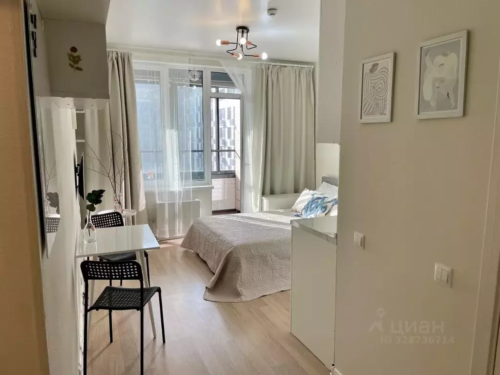 Студия Москва Цимлянская ул., 3к1 (22.5 м) - Фото 2