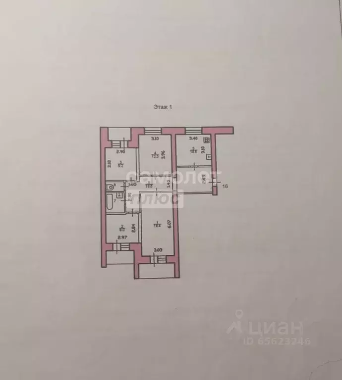 4-к кв. Ярославская область, Углич Береговая ул., 2 (78.5 м) - Фото 2