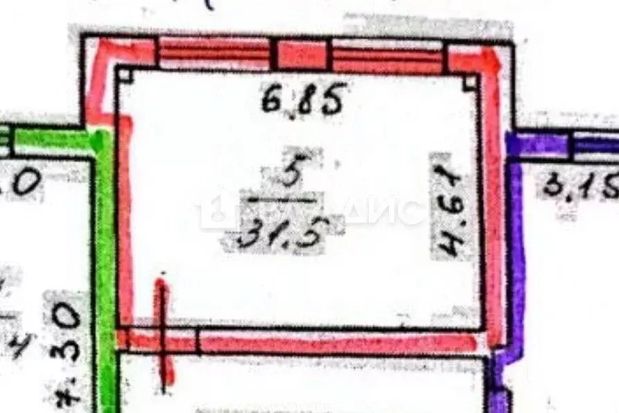 Офис в Коми, Сыктывкар Интернациональная ул., 158 (32 м) - Фото 2