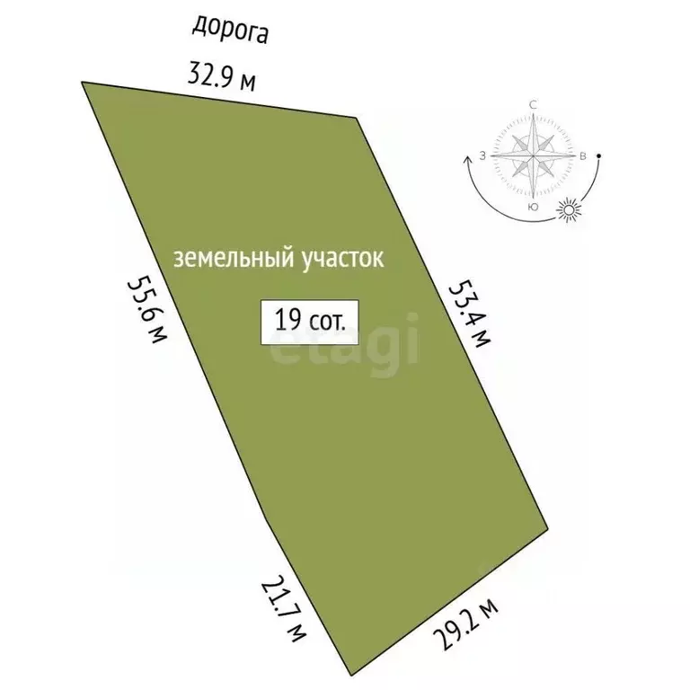 Участок в Тюменская область, Тюменский муниципальный округ, Искра-1 ... - Фото 2