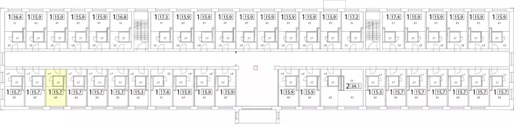 1-к кв. Москва Жигулевская ул., 4К2 (15.7 м) - Фото 1