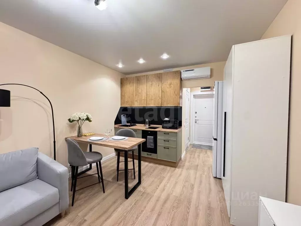 Студия Москва Новоостаповская ул., 7к1 (20.0 м) - Фото 1