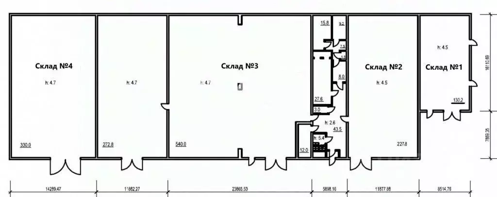 Склад в Челябинская область, Челябинск Троицкий тракт, 46к4 (540 м) - Фото 2