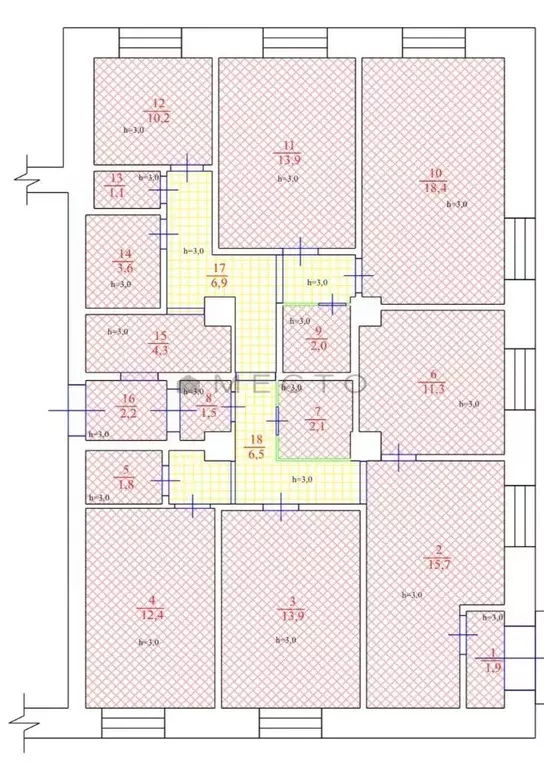 Помещение свободного назначения в Москва Нелидовская ул., 20К1 (130 м) - Фото 2