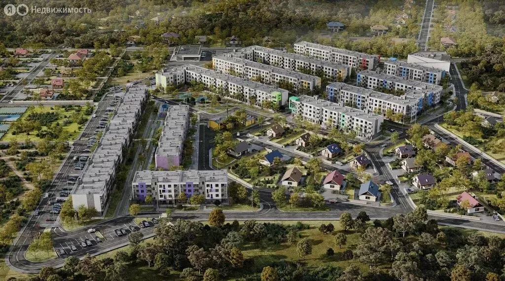 2-комнатная квартира: деревня Малое Верево, жилой комплекс Верево-Сити ... - Фото 2