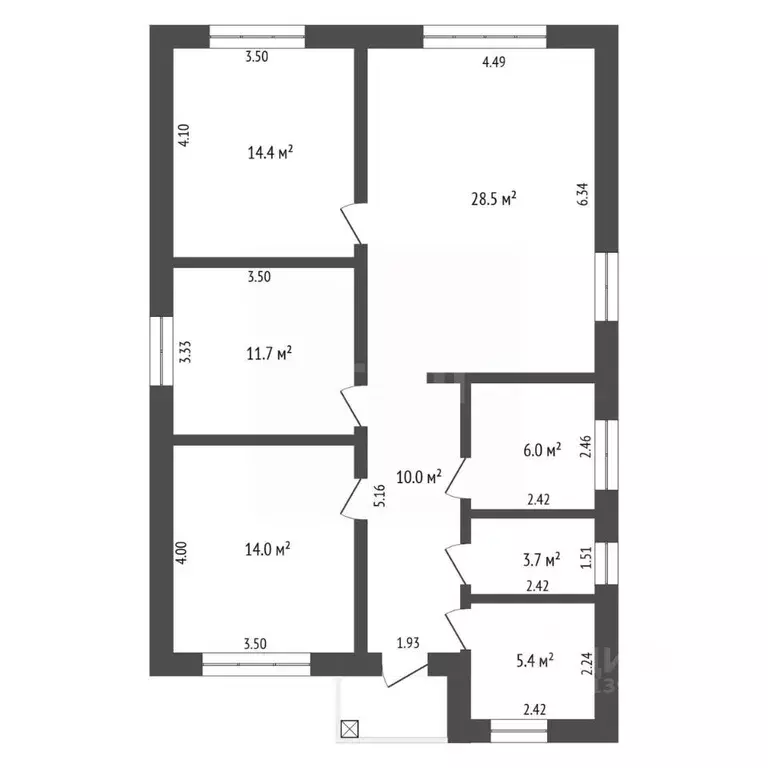 Дом в Тюменская область, Тюменский муниципальный округ, Винзили рп  ... - Фото 2