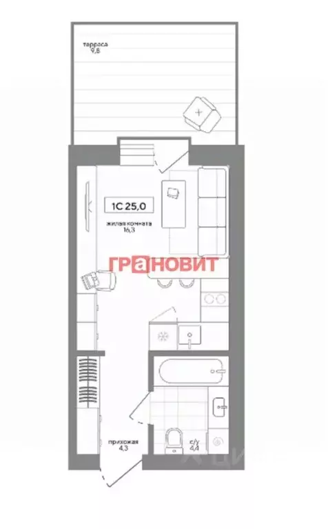 Студия Новосибирская область, Новосибирский район, Станционный ... - Фото 1