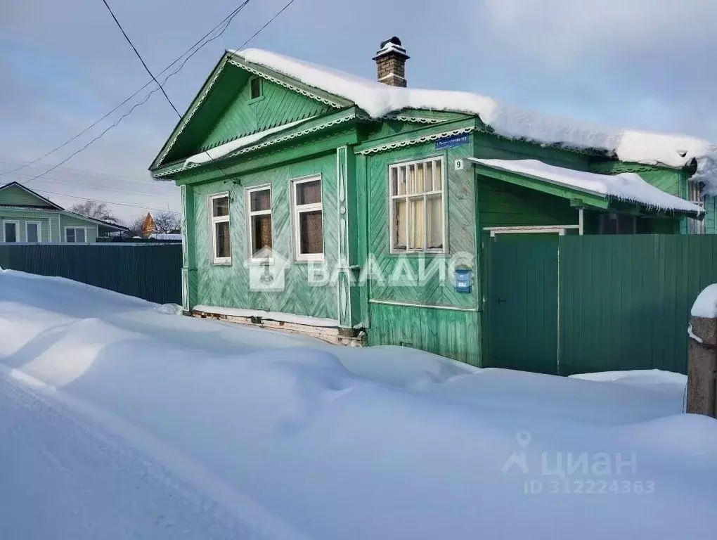 Дом в Владимирская область, Вязниковский район, пос. Мстера пер. 1-й ... - Фото 1