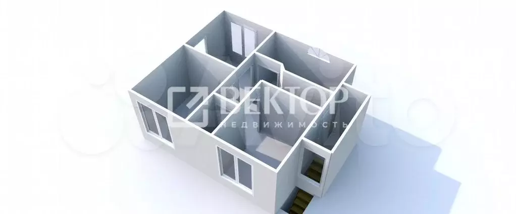 3-к. квартира, 87,8 м, 3/3 эт. - Фото 0