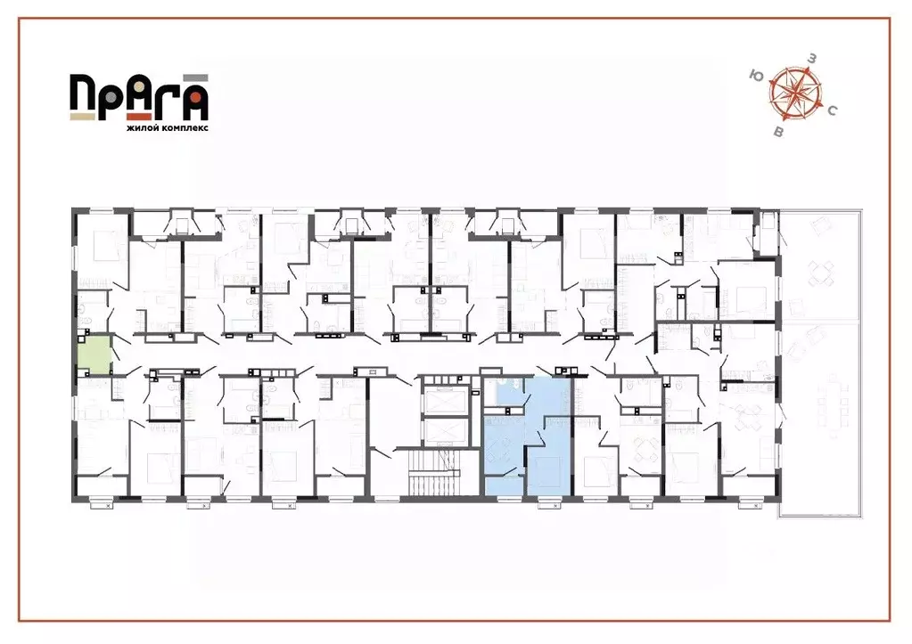 1-к кв. Удмуртия, Ижевск Комсомольская ул., 83 (32.08 м) - Фото 2
