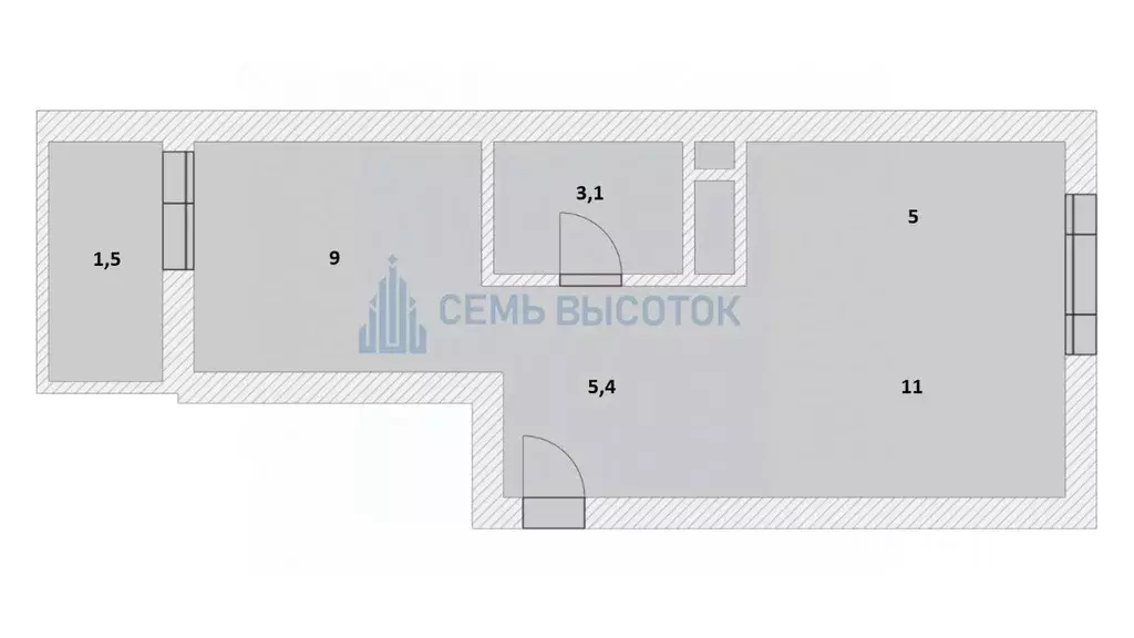 2-к кв. Московская область, Одинцовский городской округ, с. Лайково, ... - Фото 2
