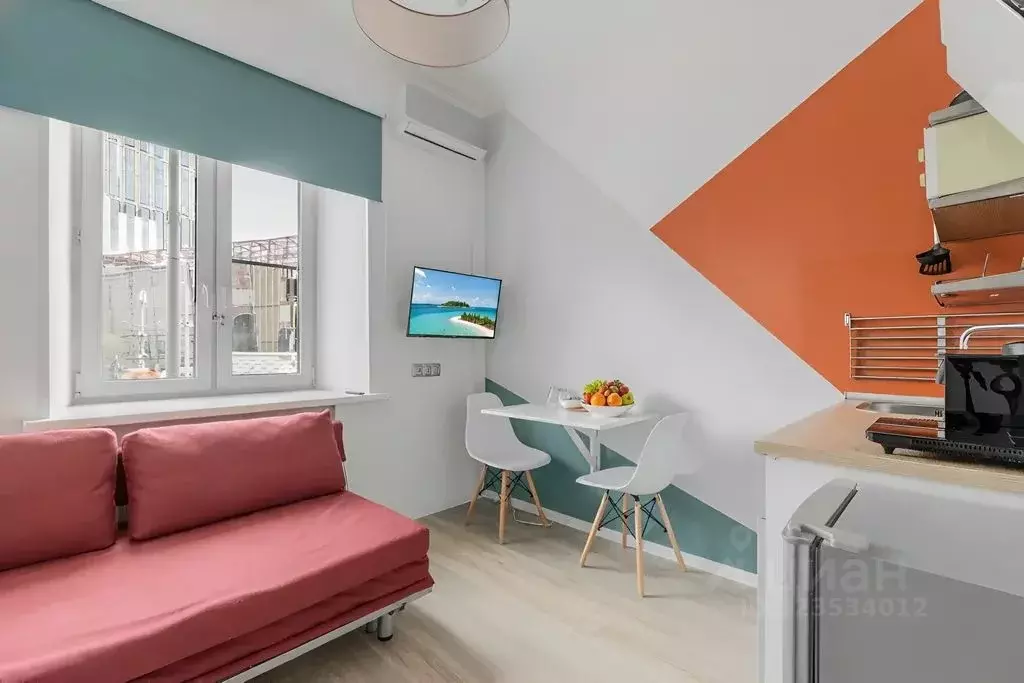 Студия Москва ул. Земляной Вал, 34С4 (18.0 м) - Фото 1