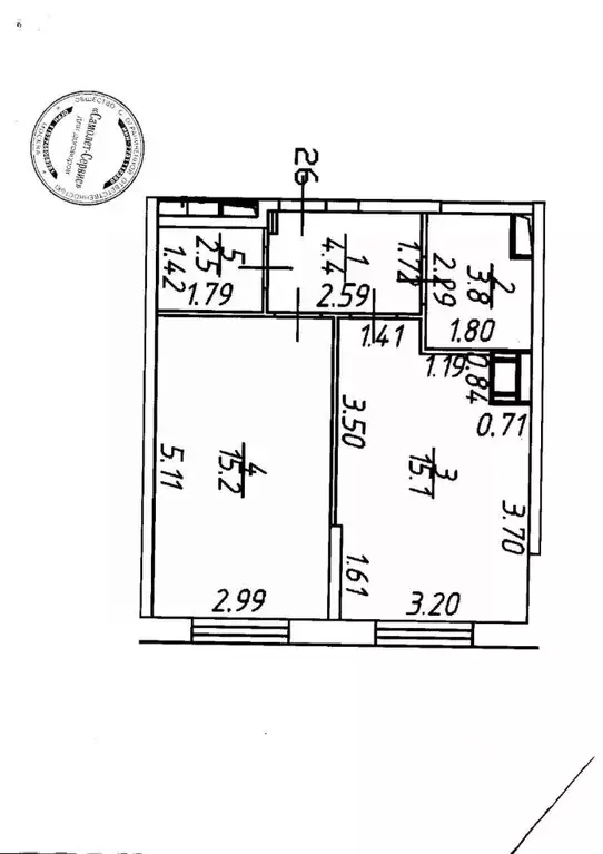 1-к кв. Москва ул. Недорубова, 28 (41.0 м) - Фото 0